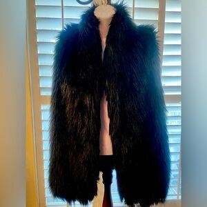 BCBG Faux Fur Vest Women’s Small